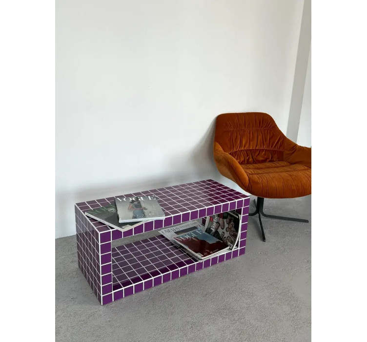 Столик для телевізора Cube Flat TV Table 95/40 см. Tile 5 cм7